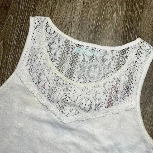 Womens White Maurices Tank Top with Detailing - M - Picture 5 of 7